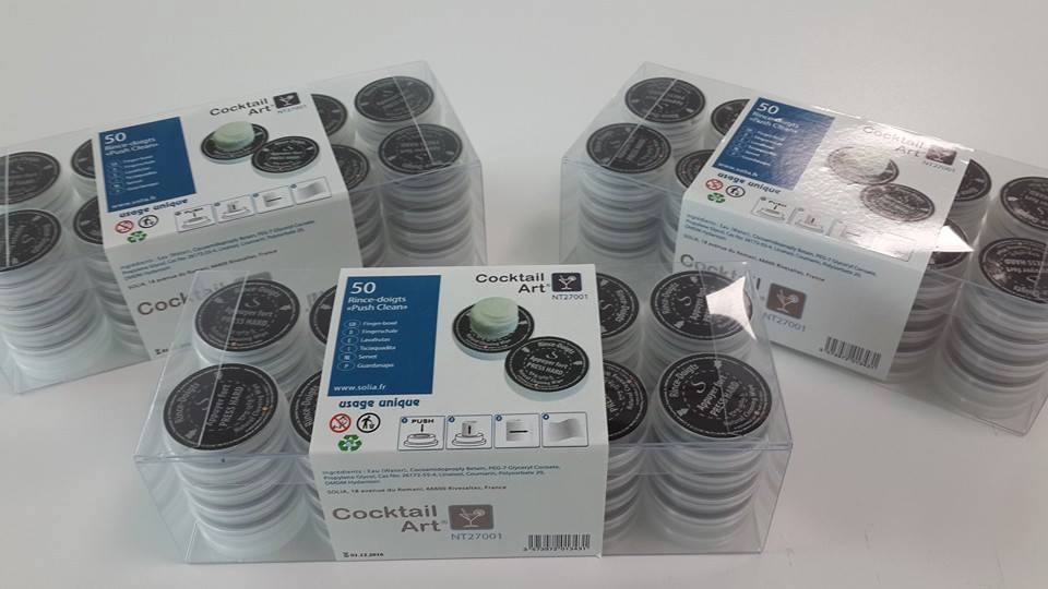 Diferentes formatos para toallitas personalizadas PushClean