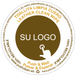 Toallitas personalizadas limpia cuero